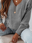Casual Plain Sweater