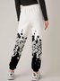Loose casual trousers with feet, street fashion trend, digital printing sports Sports Sports Sports Pants women