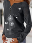 Dandelion Casual Crew Neck Sweatshirt