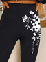 Regular Fit Floral Leggings