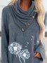 Cross Neck Dandelion Regular Fit Top