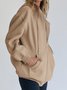 Women Casual Plain Autumn Heavyweight Regular Parker T-Line Medium Elasticity Regular Size Jacket