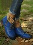 Casual Simple Plain Martin Combat Boots