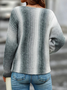 Casual Wool/Knitting Regular Fit Sweater