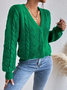 Casual Loose Wool/Knitting Sweater Coat