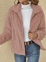 Casual Loose Others Teddy Jacket