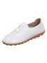 Vintage Casual Anti-Suede Panel Flats