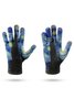 Casual Floral Starry Oil Painting Pattern Gloves Halloween Christmas Party Autumn Winter Warm Accessories