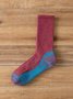 Casual Gradient Wool Socks Autumn Winter Thickened Warm Accessories