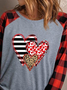 Heart/Cordate Casual T-Shirt