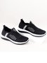 Breathable Mesh Fabric Slip On Sports Sneakers