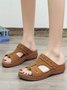 Retro Hollow Breathable Casual Sandals