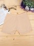 Women's Mid-High Waist Boxer Safety Briefs