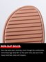 Vintage Laser Cut out Velcro Strap Sandals
