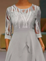 Geometric Elegant Regular Fit Dress