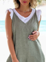 Regular Fit Cotton Casual Jumpsuit & Romper