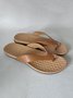 Casual Flat Heel Flip-flops Slide Sandals