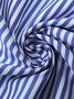 Women Plus Size Crew Neck Shift Boho Pockets Striped Sleeveless Tank Dress