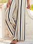 Striped Loose Casual Pants