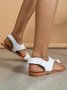 Casual Plain Greek Thong Sandals