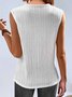 Women's Lace Sleeveless V-neck Top