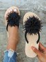 Vacation Appliques Decor Beach Flip-Flops