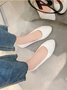 Multi-color Selection Velvet Simple Flat Shoes