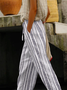 Striped Casual Loose Pants