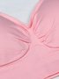 Breathable Comfort High Elasticity Seamless Tank Style Sports  Bra & Bralette
