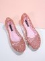 Casual Hollow Out Waterproof Flat Shallow Shoes