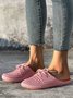 Women Lace Up Hollow Out Waterproof Beach Mules