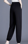 Plain Casual Pockets Pants