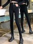 Plain Tight Casual Legging