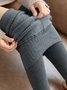 Plain Tight Casual Legging
