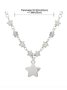 Street Star Silver Pendant Necklaces