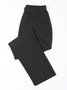 Casual Loose Plain Pants