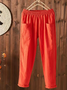 Casual Cotton Pants