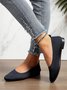 Women Minimalist Comfy Mesh Fabric Flat Shallow Shoes