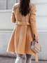 Plain Casual Coat