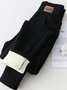 Fleece Knitted Casual Legging