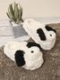 Cartoon Dog Warmth Fluffy Slippers