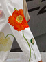 Loose Casual Floral Linen Pants