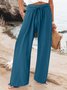 Plain Loose Casual Pants