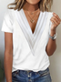 Casual V Neck Blouse