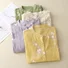 Shirt Blouse Women's Embroidered Fashion Round Neck Cotton Causal Blouse