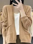 Casual Loose Wrap Cardigan