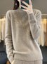 Hot Drilling Casual Plain Sweater