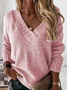 Loose Casual Yarn/Wool Yarn Sweater