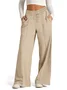 Jersey Plain Casual Pants