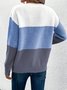 Wool/Knitting Casual Crew Neck Sweater